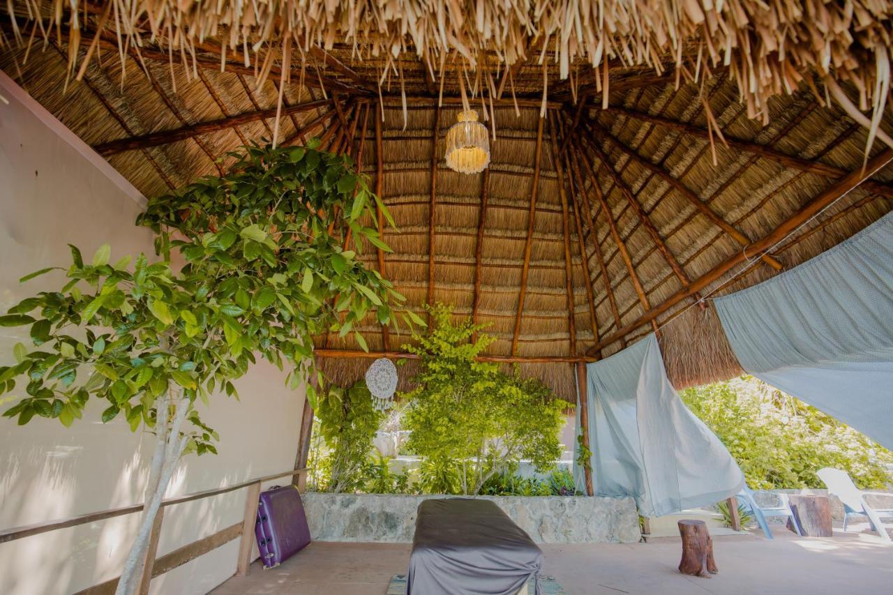 Apartamento Private Bungalow @ Bacalar 7 Colors Lagoon Exterior foto